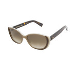 Dior // Women's Cat-Eye Sunglasses // Brown