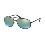 Prada // Metal Sport Men's Sunglasses // Gray Rubber
