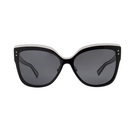 Christian Dior Women's Exquise Sunglasses // Black + White - Designer ...