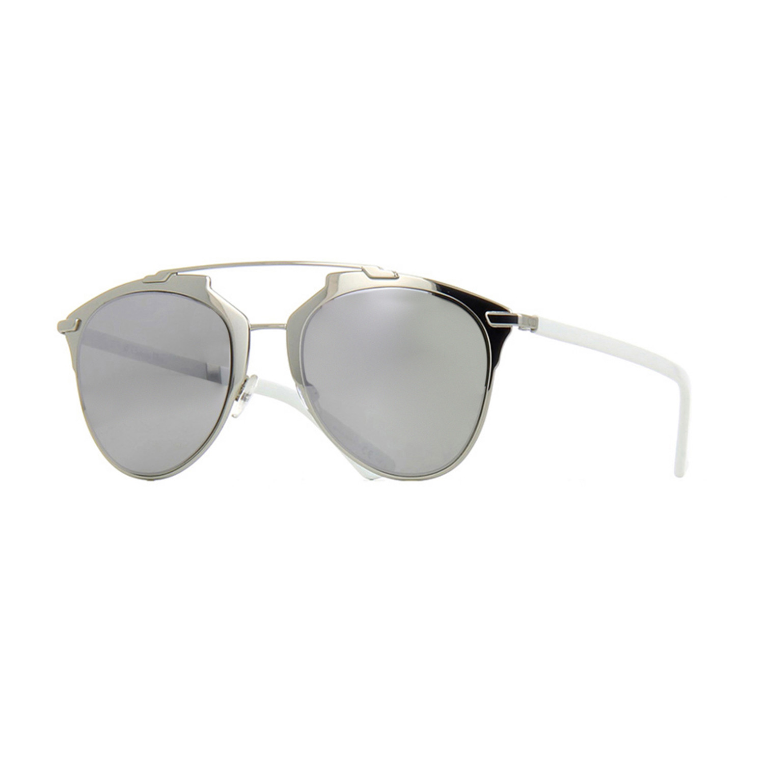 Dior // Women's Dior Reflected Sunglasses // Silver Mirror - Elegant ...