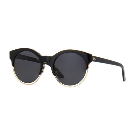 Dior Sideral1 Sunglasses // Black + Gold