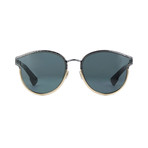 Dior // Women's Diorsymmetric Women's Sunglasses // Black Marble + Gold