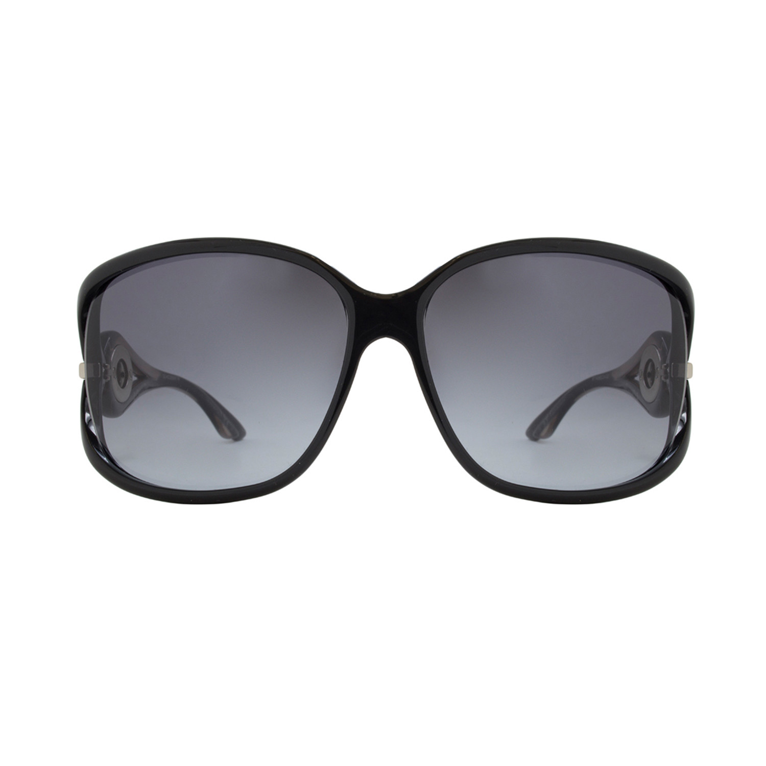 Christian Dior Women S Volute 2 Sunglasses Shiny Black Gray Designer Sunglasses Touch