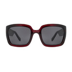 Christian Dior Women's My Dior1 Sunglasses // Red + Black