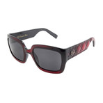 Christian Dior Women's My Dior1 Sunglasses // Red + Black