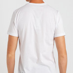 Vintage Car Slim Fit T-Shirt // White (XL)