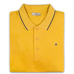 Slim Fit Polo T-Shirt // Yellow (S)