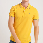 Slim Fit Polo T-Shirt // Yellow (XL)