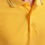 Slim Fit Polo T-Shirt // Yellow (M)