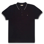 Slim Fit Polo T-Shirt // Black (M)