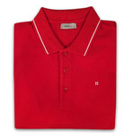 Slim Fit Polo T-Shirt // Red (2XL)