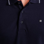Slim Fit Polo T-Shirt // Navy Blue (S)