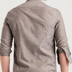 Everett Slim Fit Shirt // Black (2XL)