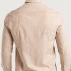 Charlie Slim Fit Shirt // Beige (XL)