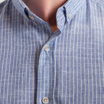Eusebio Slim Fit Shirt // Blue (2XL)