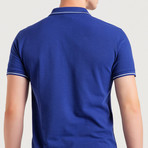 Slim Fit Polo T-Shirt // Indigo (M)