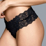 Neo Classic String Panty // Black (M)