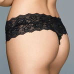 Neo Classic String Panty // Black (M)