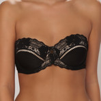 Korint Strapless Bra // Black (34B)