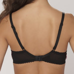 Sense Wired Bra // Black, Red (34D)