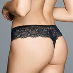 Gilda String Panty // Black (S)