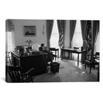 JFK In Office // 1961 (18"W x 26"H x 0.75"D)