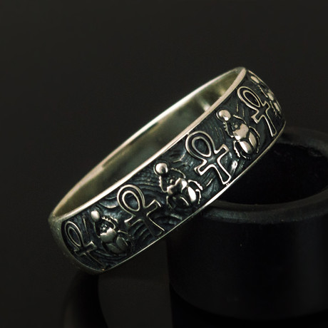 Unique Ring + Egypt Ankh Symbol (10)