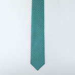 Brioni // Edison Silk Tie // Green