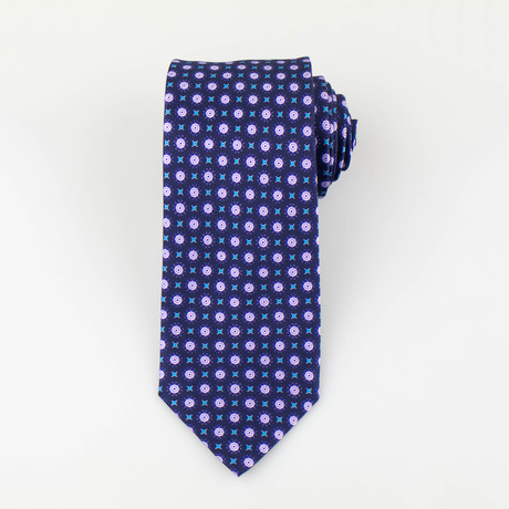 Brioni Men's Silk Tie 99 // Purple
