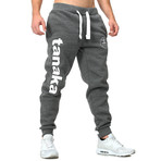 Vertical Joggers // Anthracite + White (M)