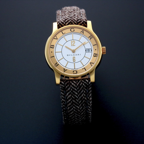 Bulgari Solotempo Date Quartz // ST350 // Pre-Owned