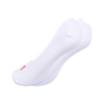 Mistral // Unisex Liner Basic Socks // Set Of 2 (White)