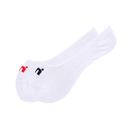 Mistral // Unisex Liner Basic Socks // Set Of 2 (White)