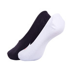 Mistral // Unisex Liner Basic Socks // Set Of 2 (White)