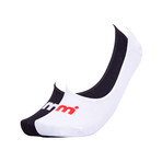 Mistral // Unisex Liner Basic Socks // Set Of 2 (White)