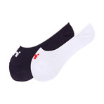 Mistral // Unisex Liner Basic Socks // Set Of 2 (White)