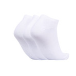 Mistral // Unisex No Show Basic Socks // Set Of 3 (White)