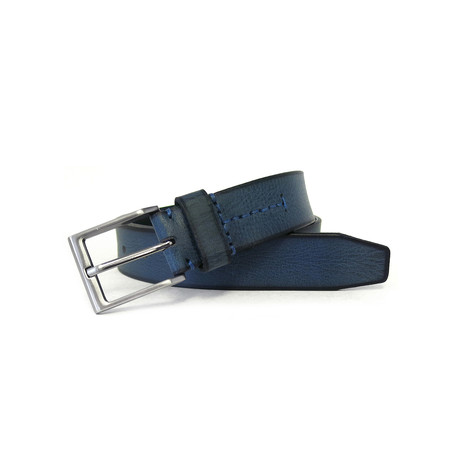 Logan Belt // Navy (32)