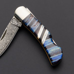 Damascus 3" Lock Back Mammoth