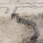 Bali Polyester // Ivory (5'1"W x 7'L)