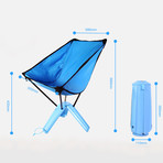 Outdoor Foldable Chair // Sky Blue