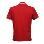 Regular Fit Polo Shirt // Red (XL)