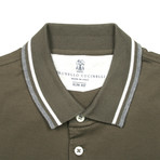 Regular Fit Polo Shirt // Green (2XL)