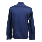 Leisure Fit Long Sleeve Shirt I // Blue (XL)