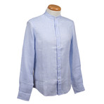 Leisure Fit Long Sleeve Shirt II // Blue (S)