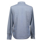 Leisure Fit Long Sleeve Shirt III // Blue (XL)