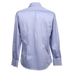 Slim Fit Long Sleeve Shirt // Blue (XS)