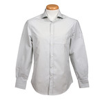 Brunello Cucinelli // Slim Fit Long Sleeve Shirt // Gray (XL)