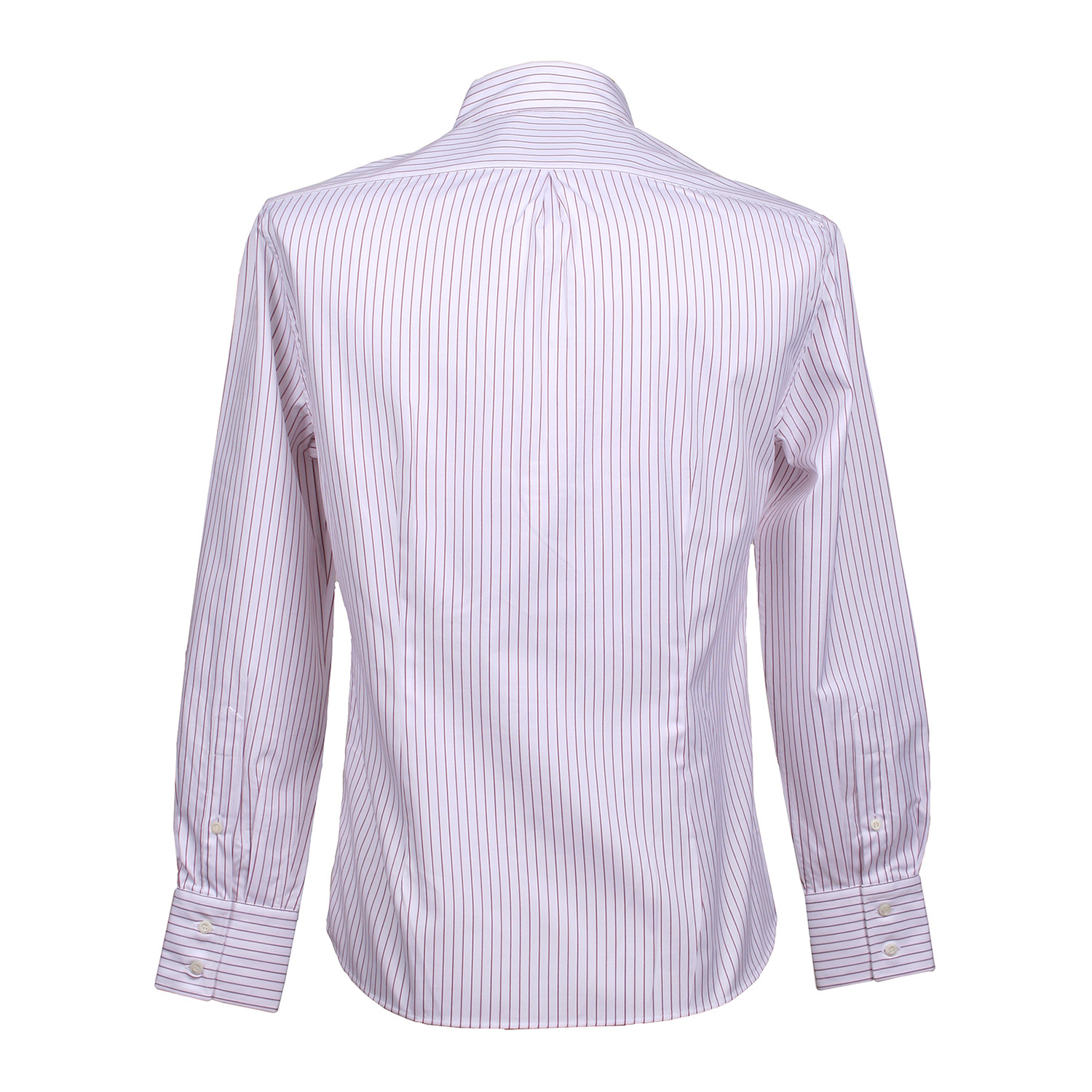 Brunello Cucinelli Striped Long Sleeve Dress Shirt