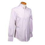 Brunello Cucinelli // Slim Fit Striped Long Sleeve Shirt // Multi (L)